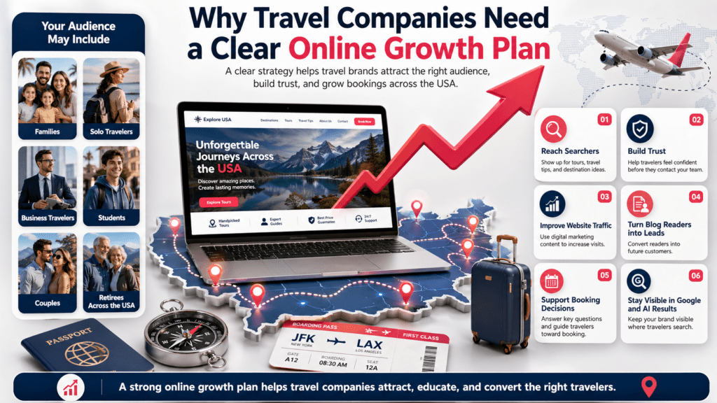 digital marketing strategy for travel company