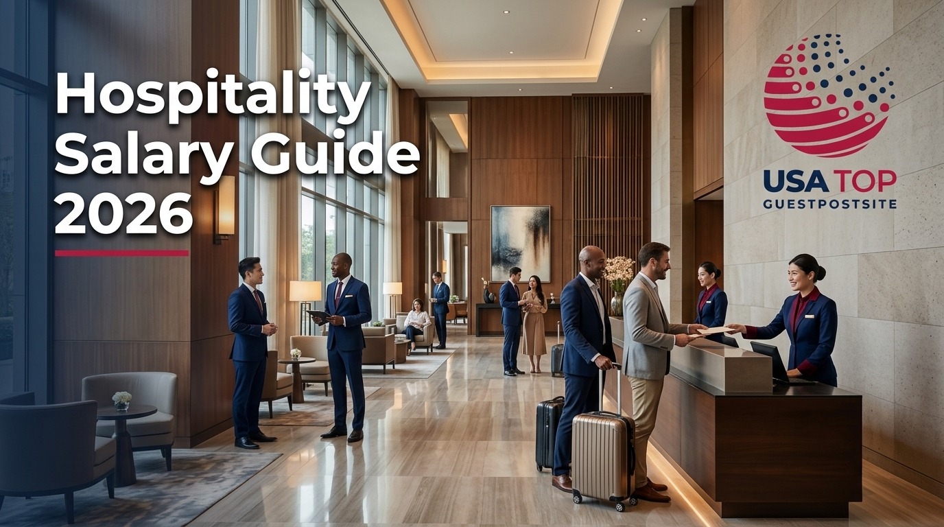 average salary of hospitality and tourism