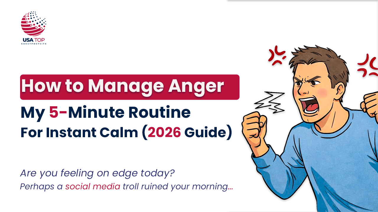 how to manage anger