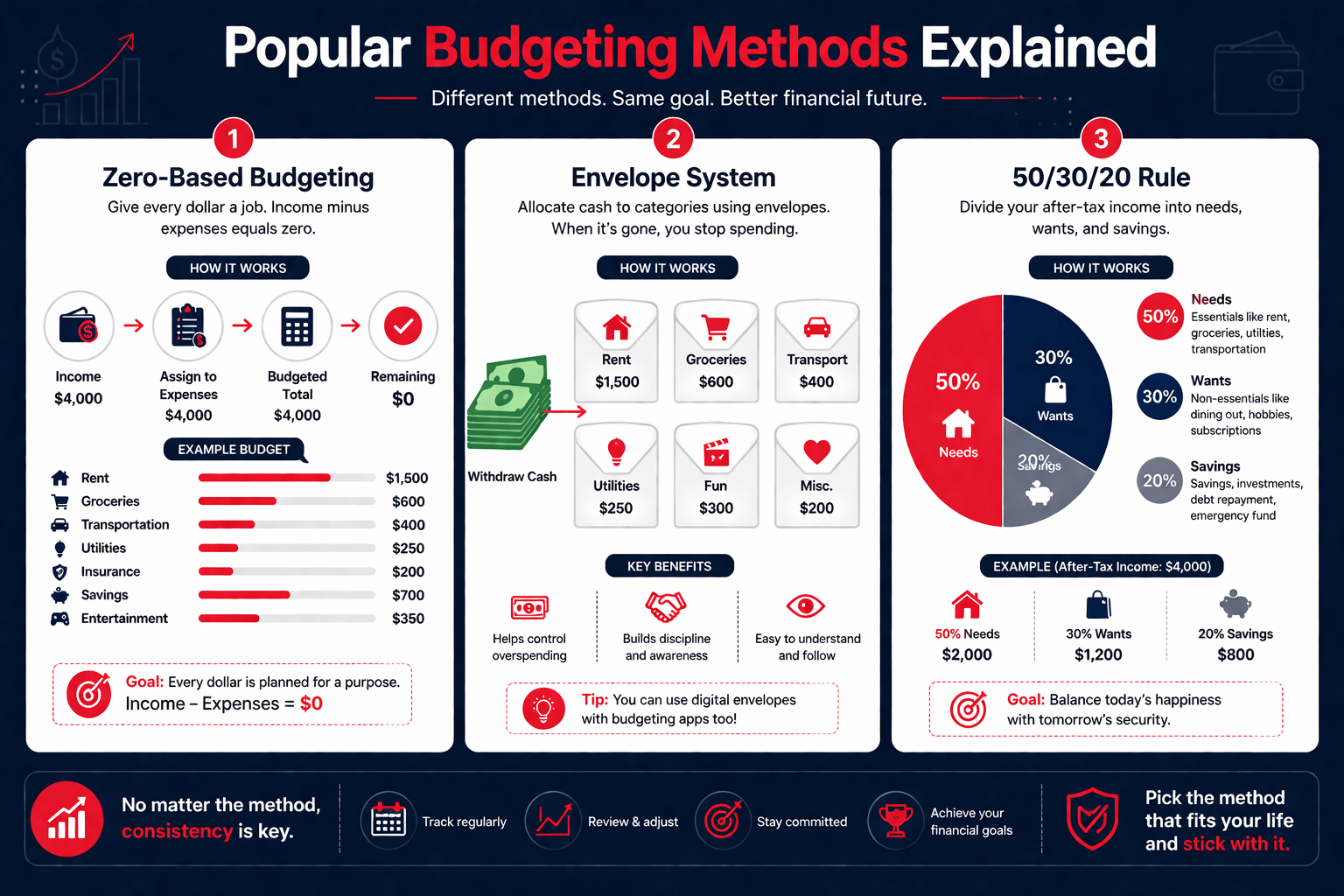 Popular Budgeting Methods Explained