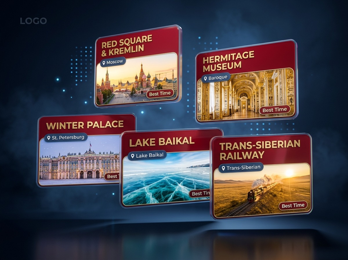 Top Tourist Sites in Russia