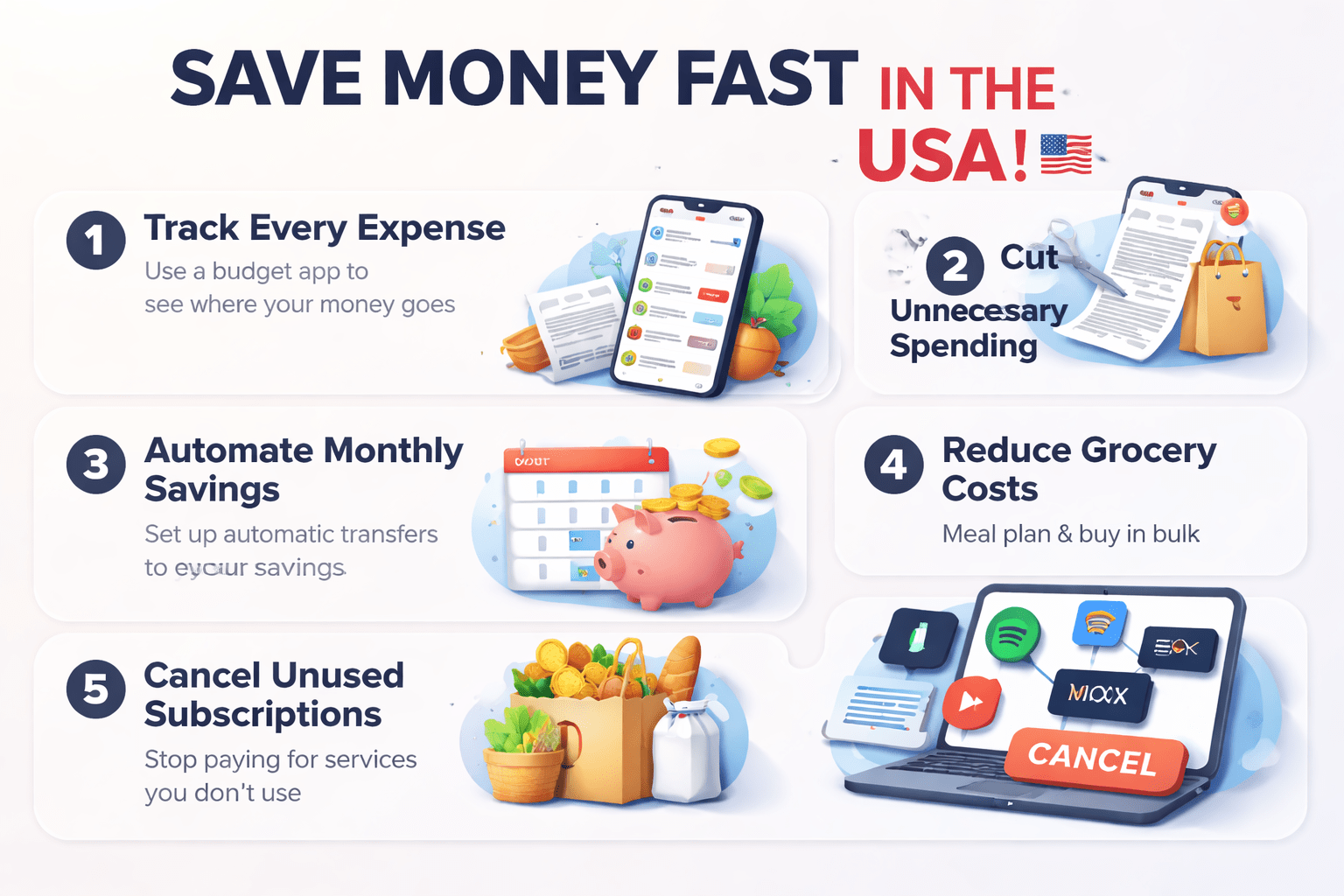 Money Saving Tips