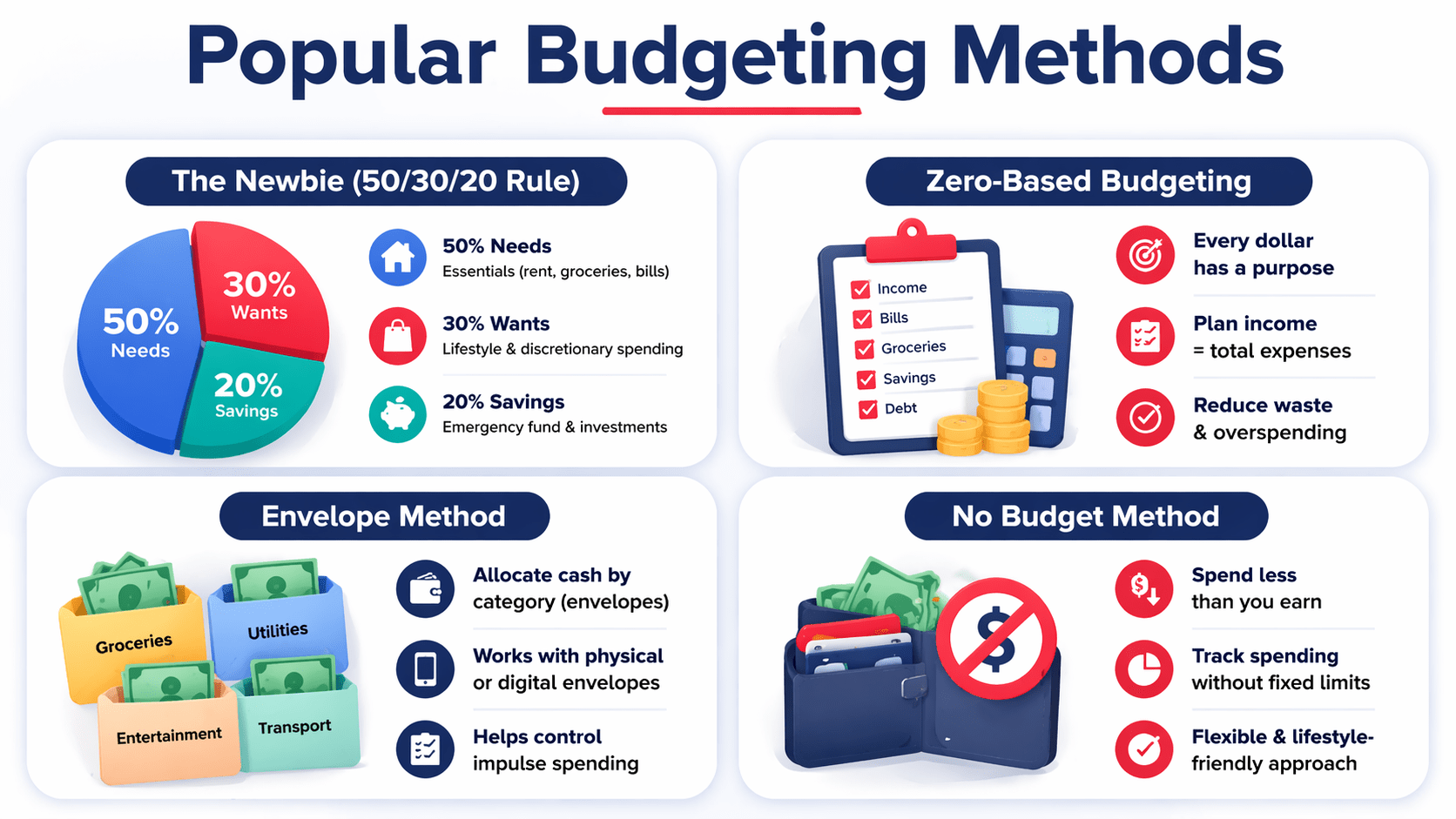 popular Budgeting Methods