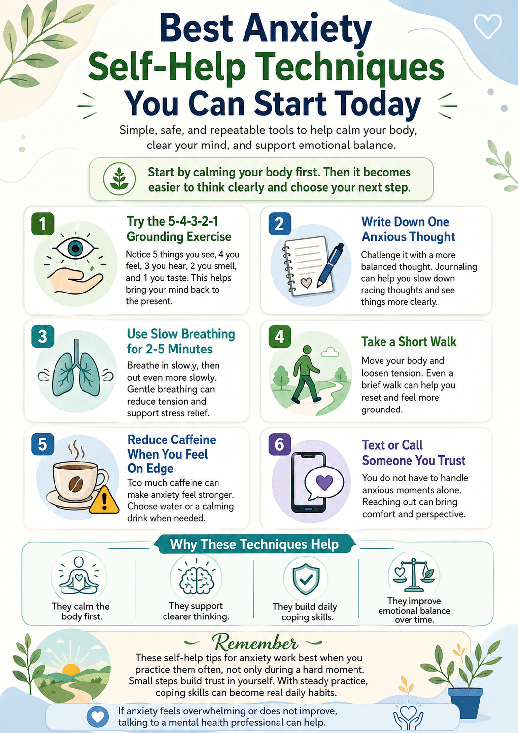 self-help for anxiety