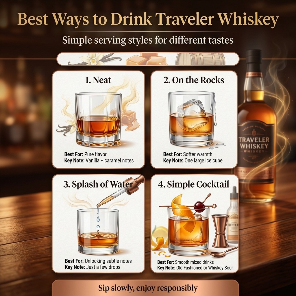 What Is the Best Way to Drink Traveler Whiskey?