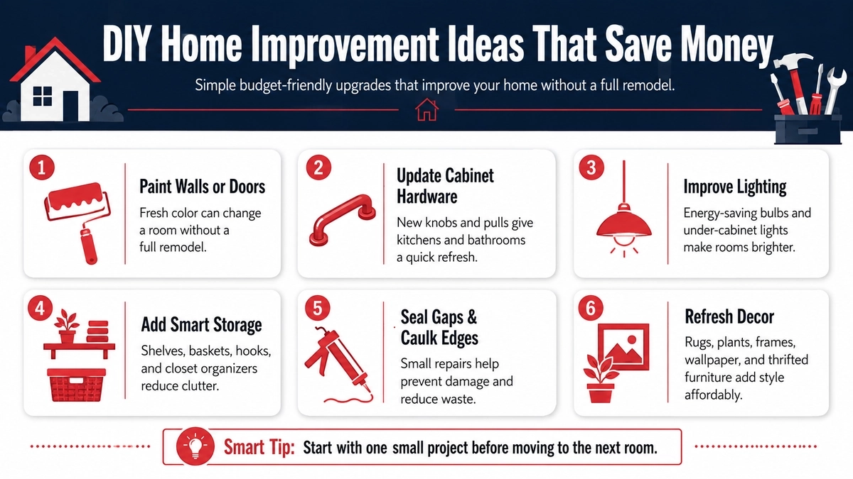 Budget-friendly home upgrade ideas