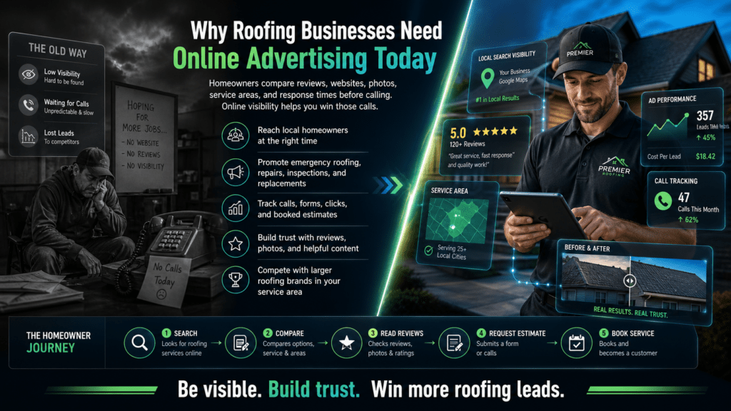 Why Roofing Businesses Need Online Advertising Today 