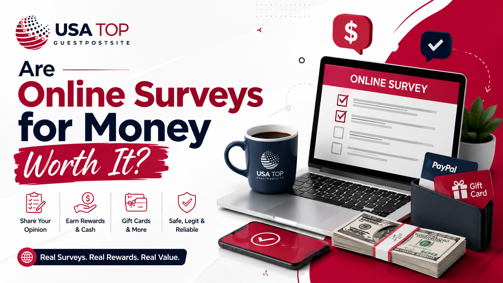 online surveys for money