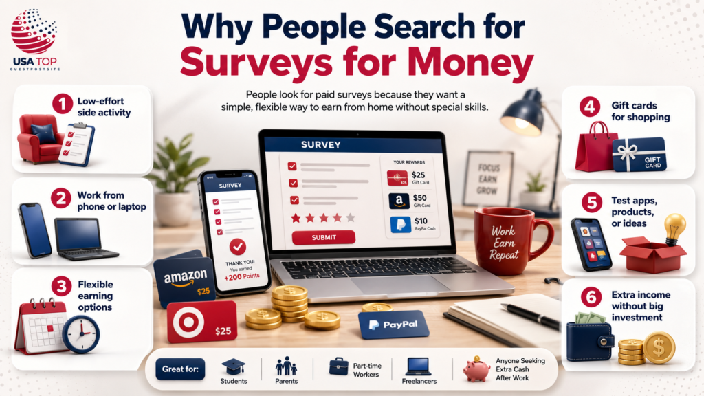 online surveys for money