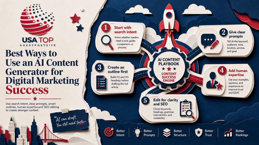 AI content generator for digital marketing
