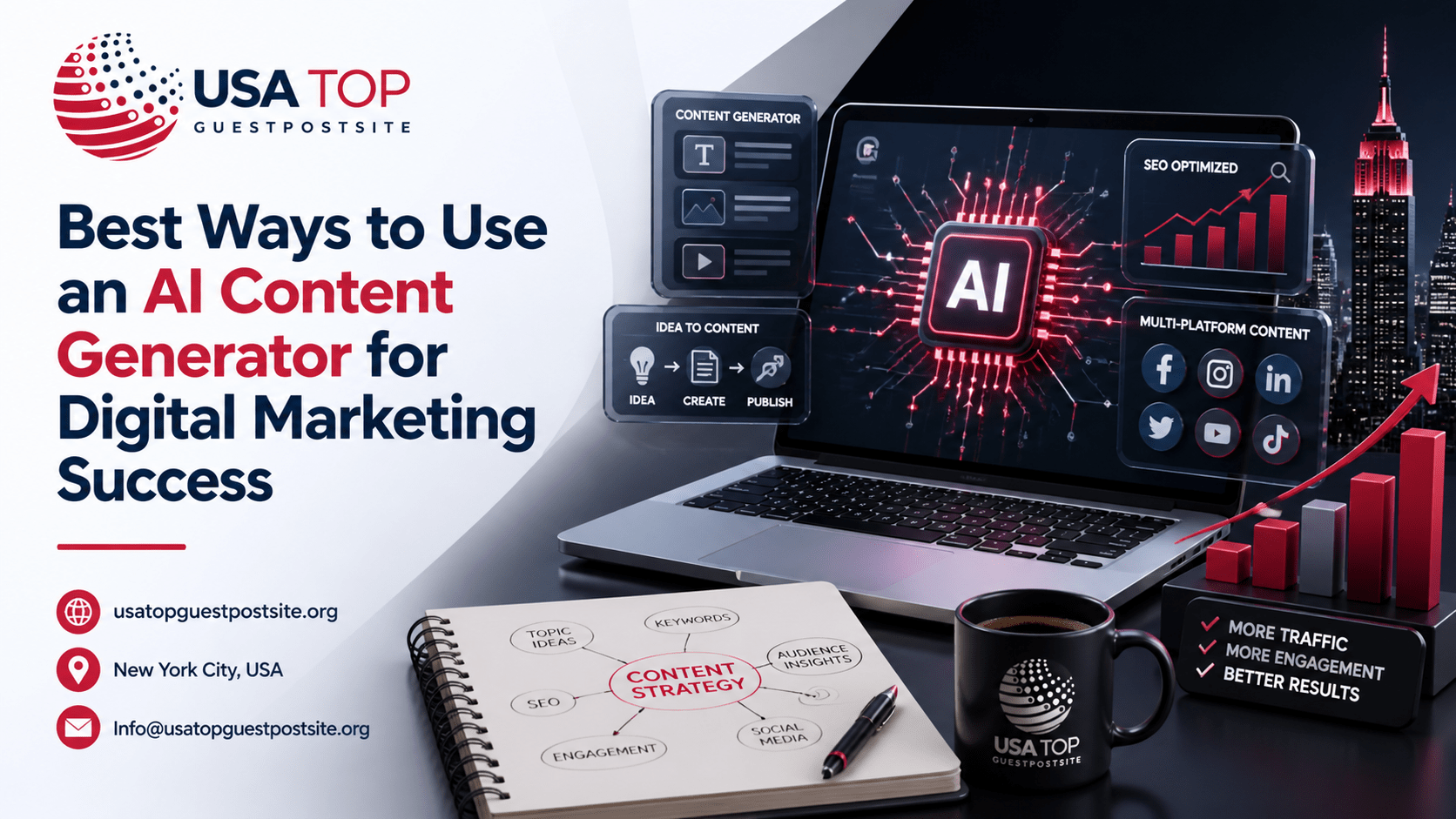 AI content generator for digital marketing