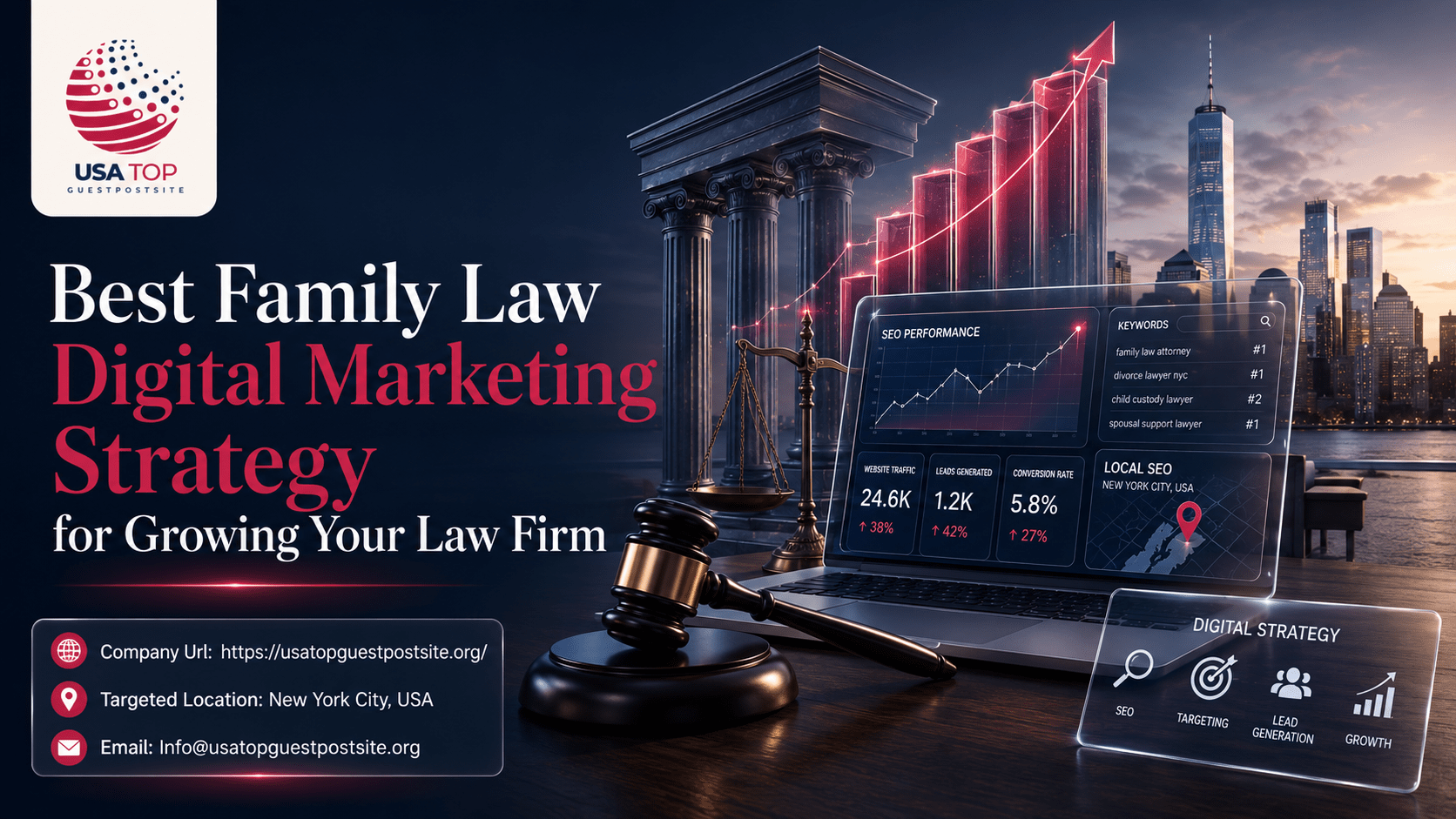 family law digital marketing strategy