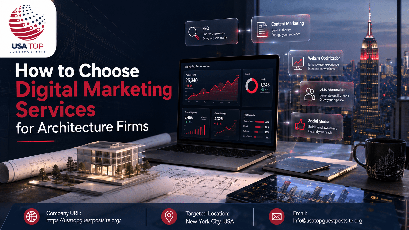 digital marketing services for architecture firms