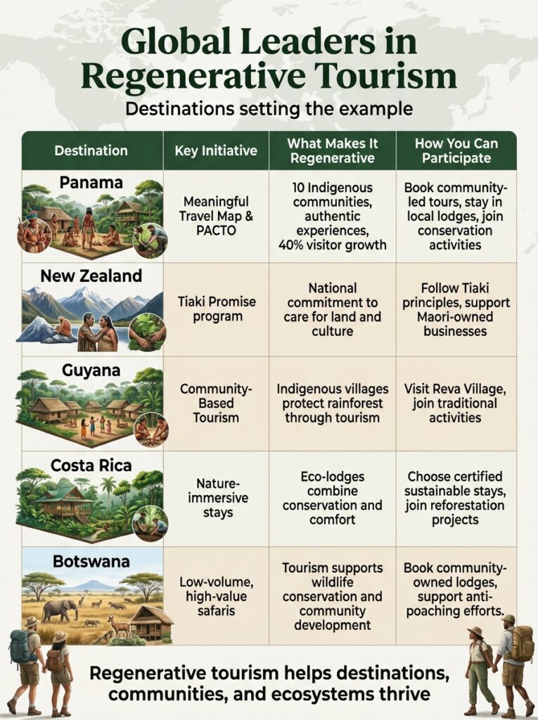 Which Destinations Are Leading the Way in Regenerative Tourism?