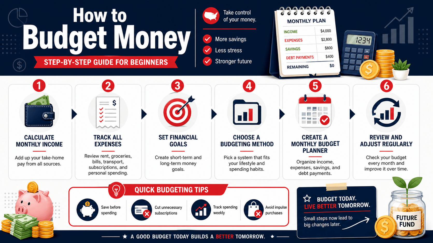 How to Budget Money Step-by-Step Guide for Beginners