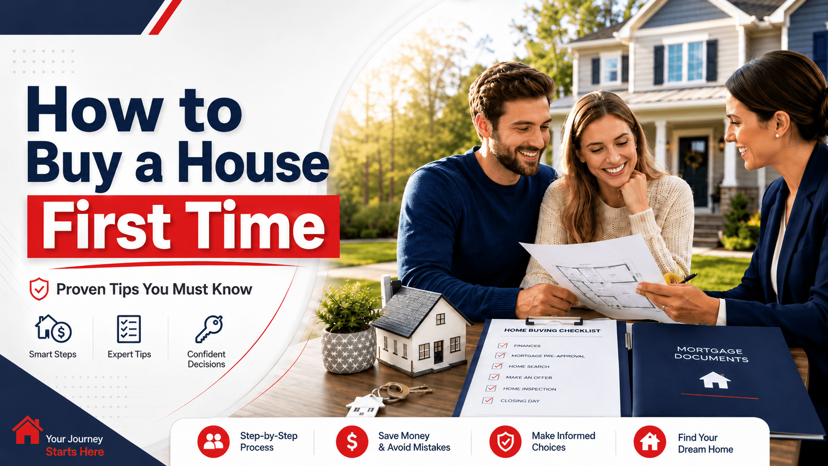 how to buy a house first time