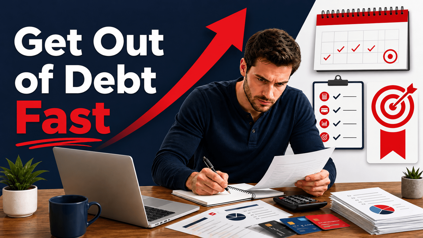 how to get out of debt fast