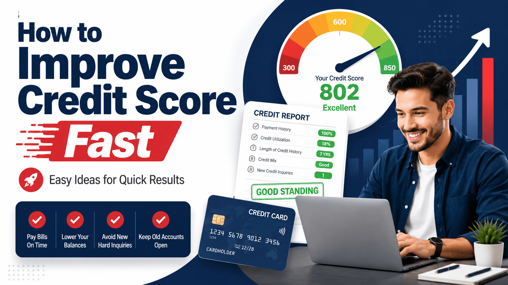 how to improve credit score fast