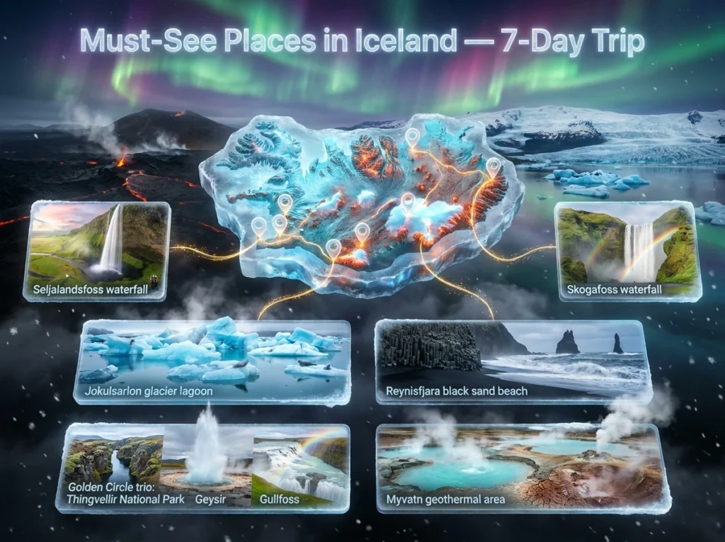 Iceland travel itinerary