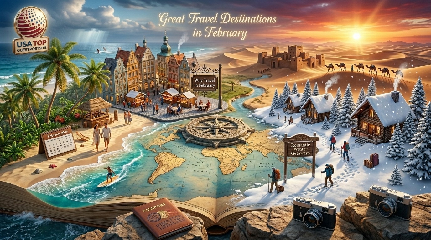 great travel destinations in February