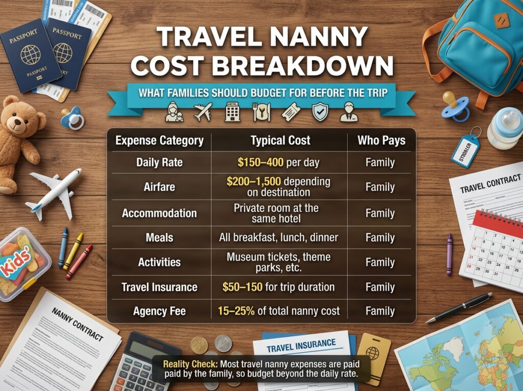 Travel Nanny Cost Breakdown