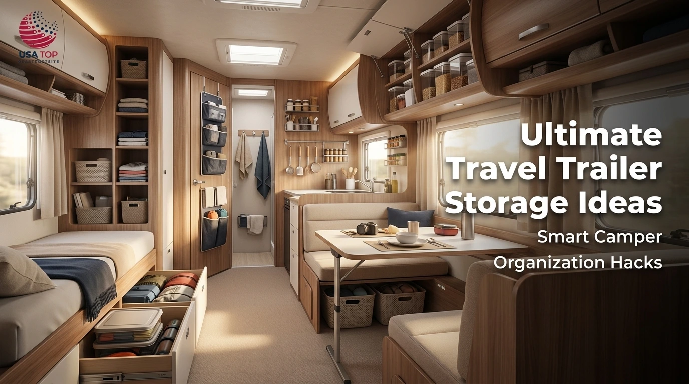 travel trailer storage ideas