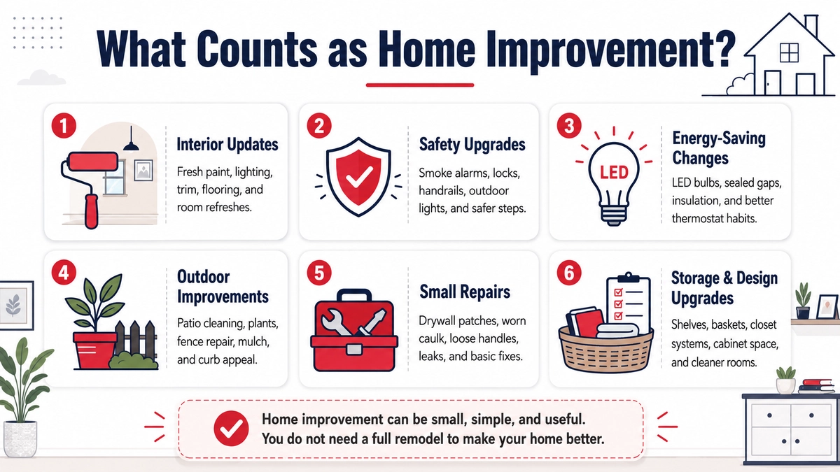 What counts as home improvement