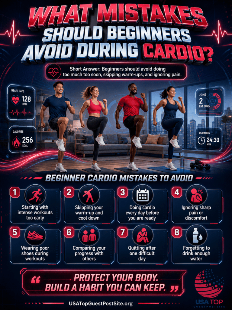 beginner cardio workout tips