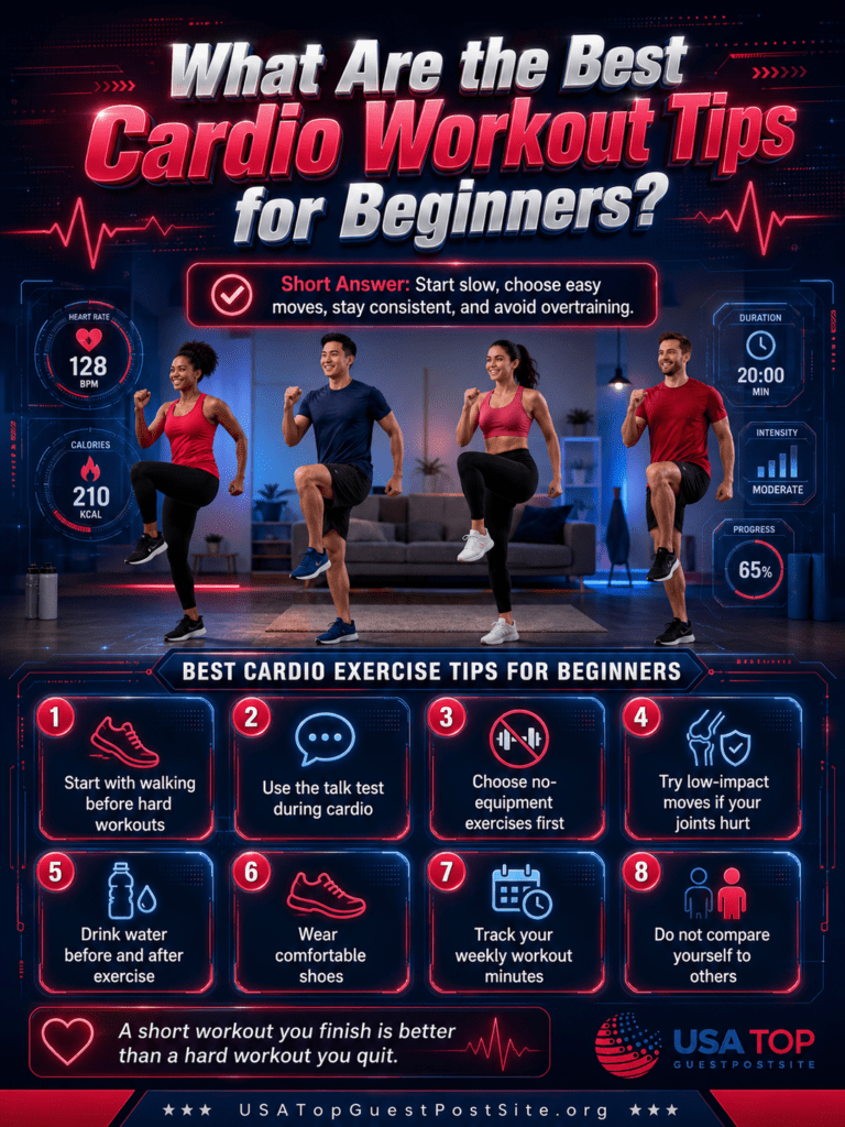beginner cardio workout tips