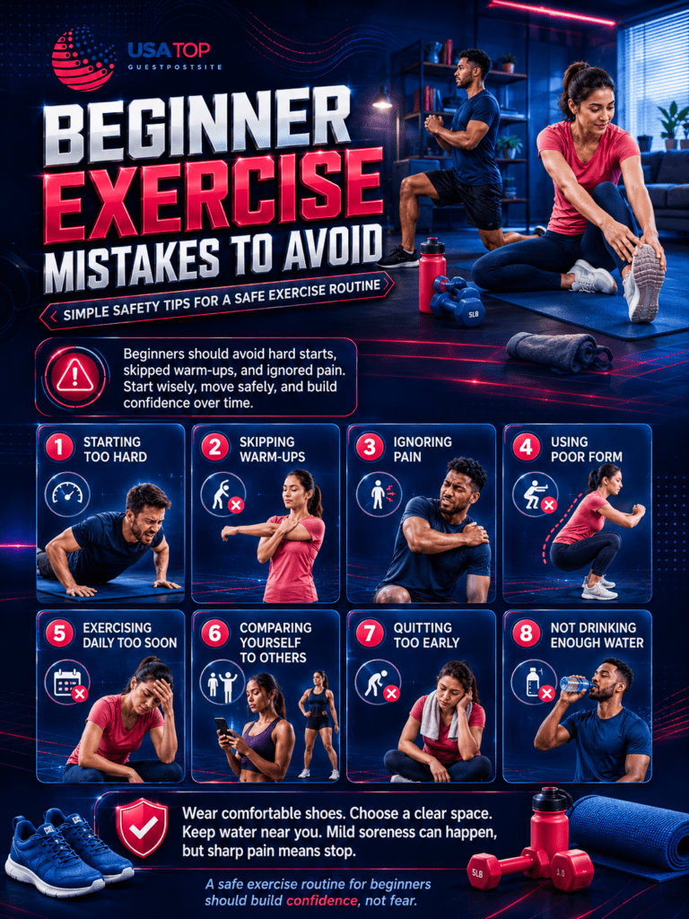 beginner exercise routine