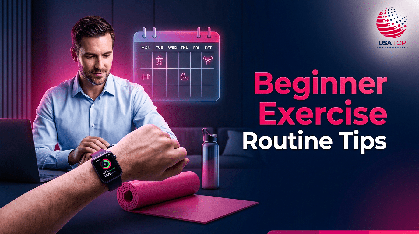 beginner exercise routine tips