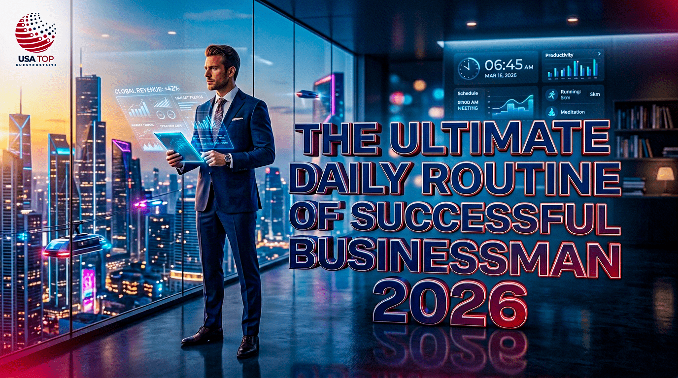 daily routine of a successful Businessman