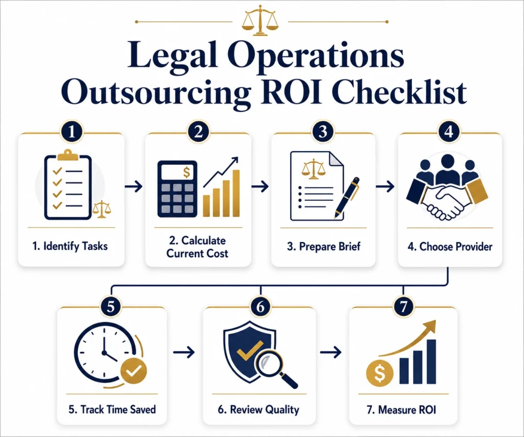 roi of outsourcing legal operations